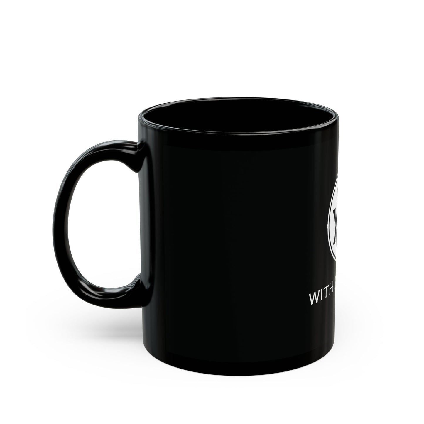 With Abandon - Black Mug (11oz, 15oz)