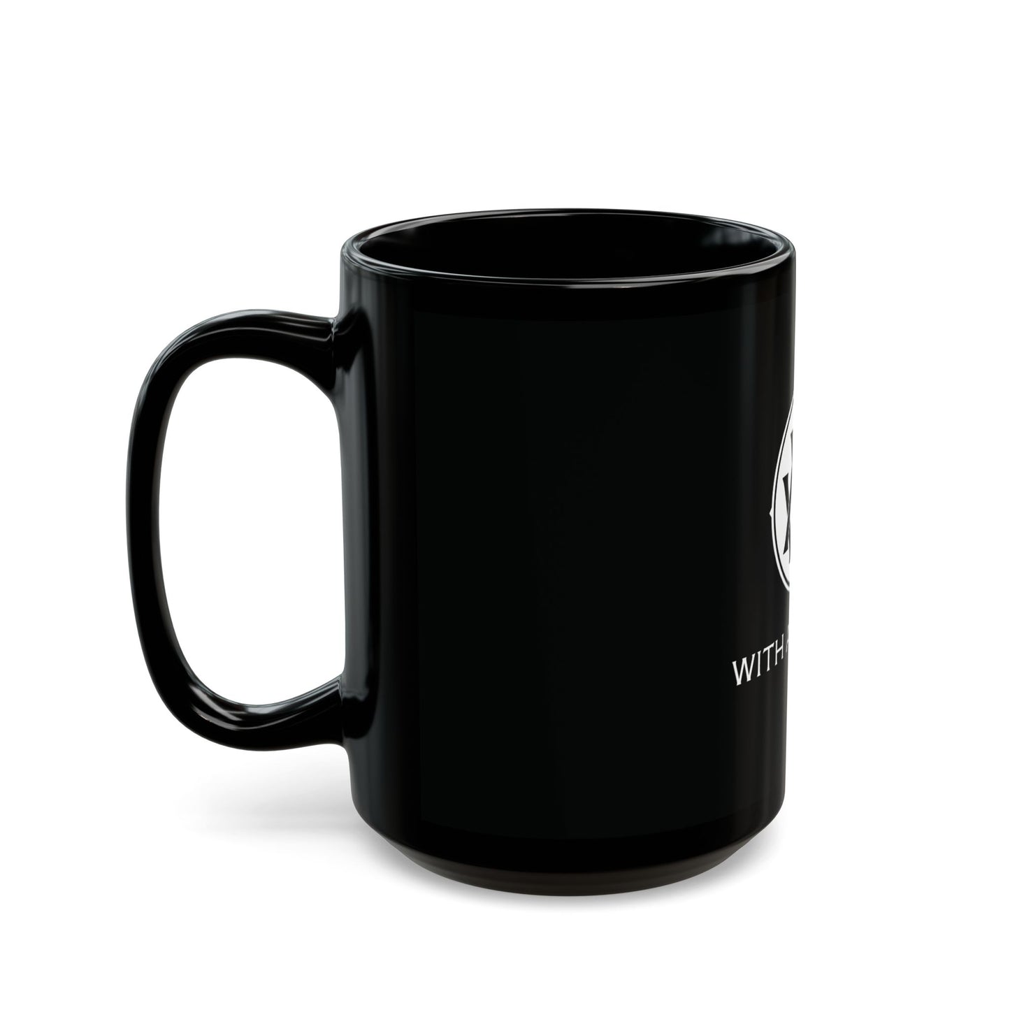 With Abandon - Black Mug (11oz, 15oz)