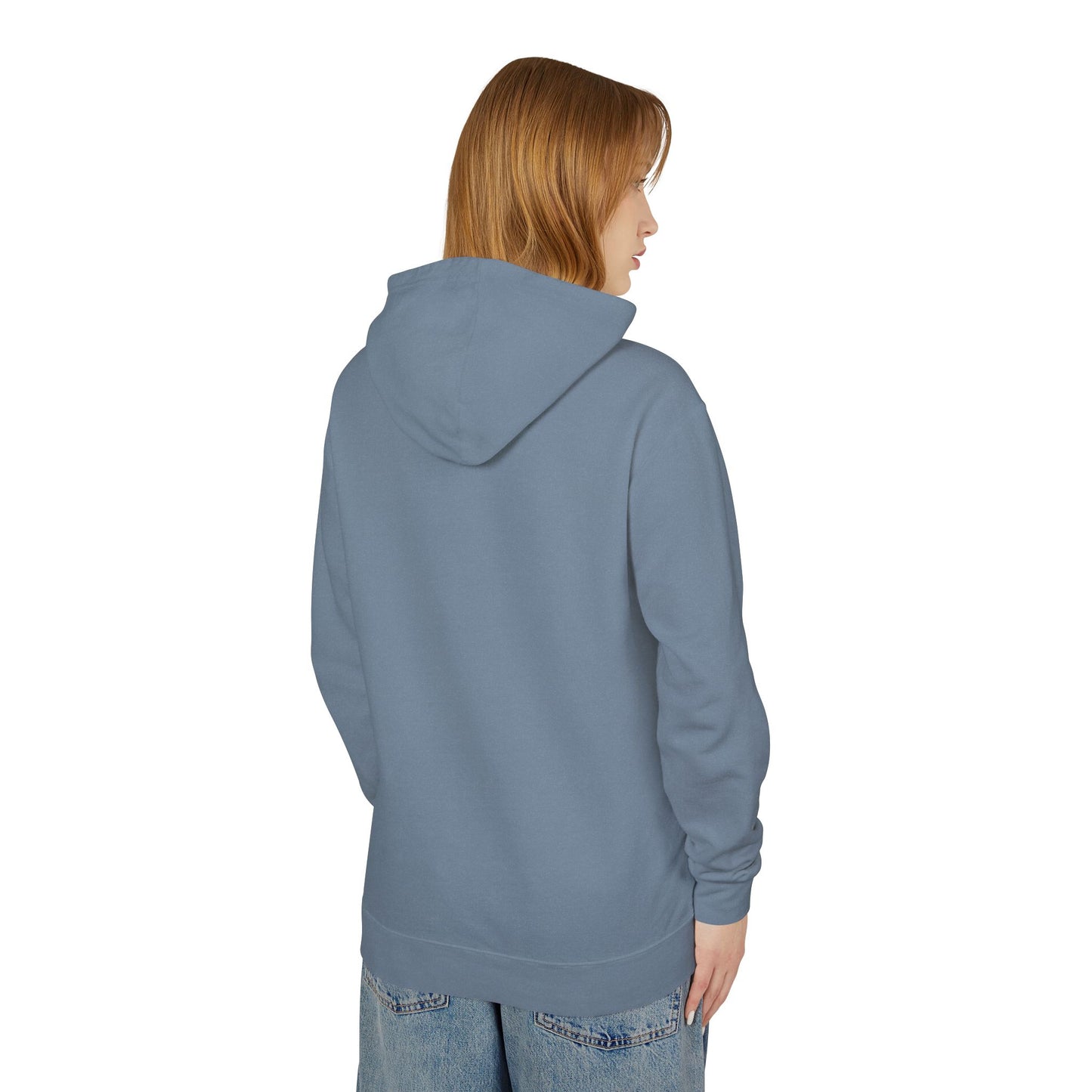 With Abandon - Unisex Lightweight Hooded Sweatshirt