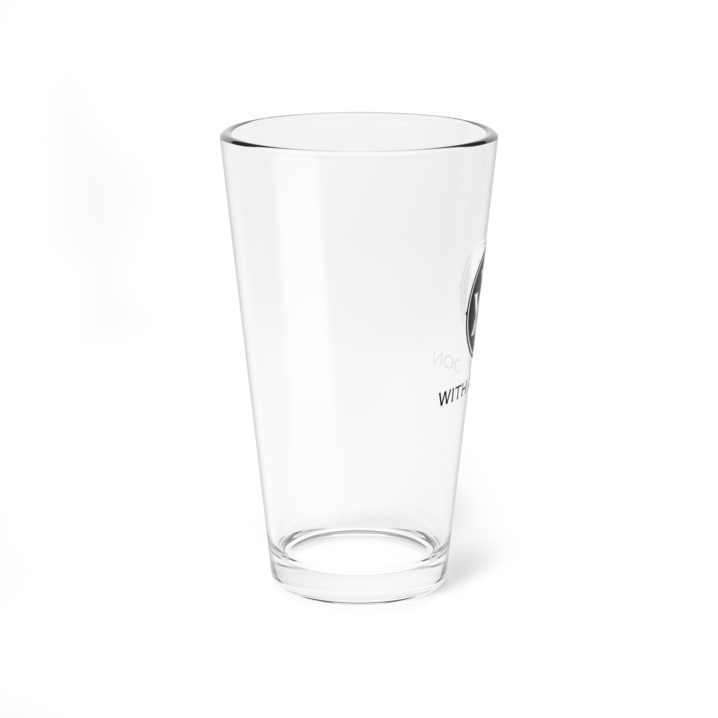 With Abandon - Mixing Glass, 16oz