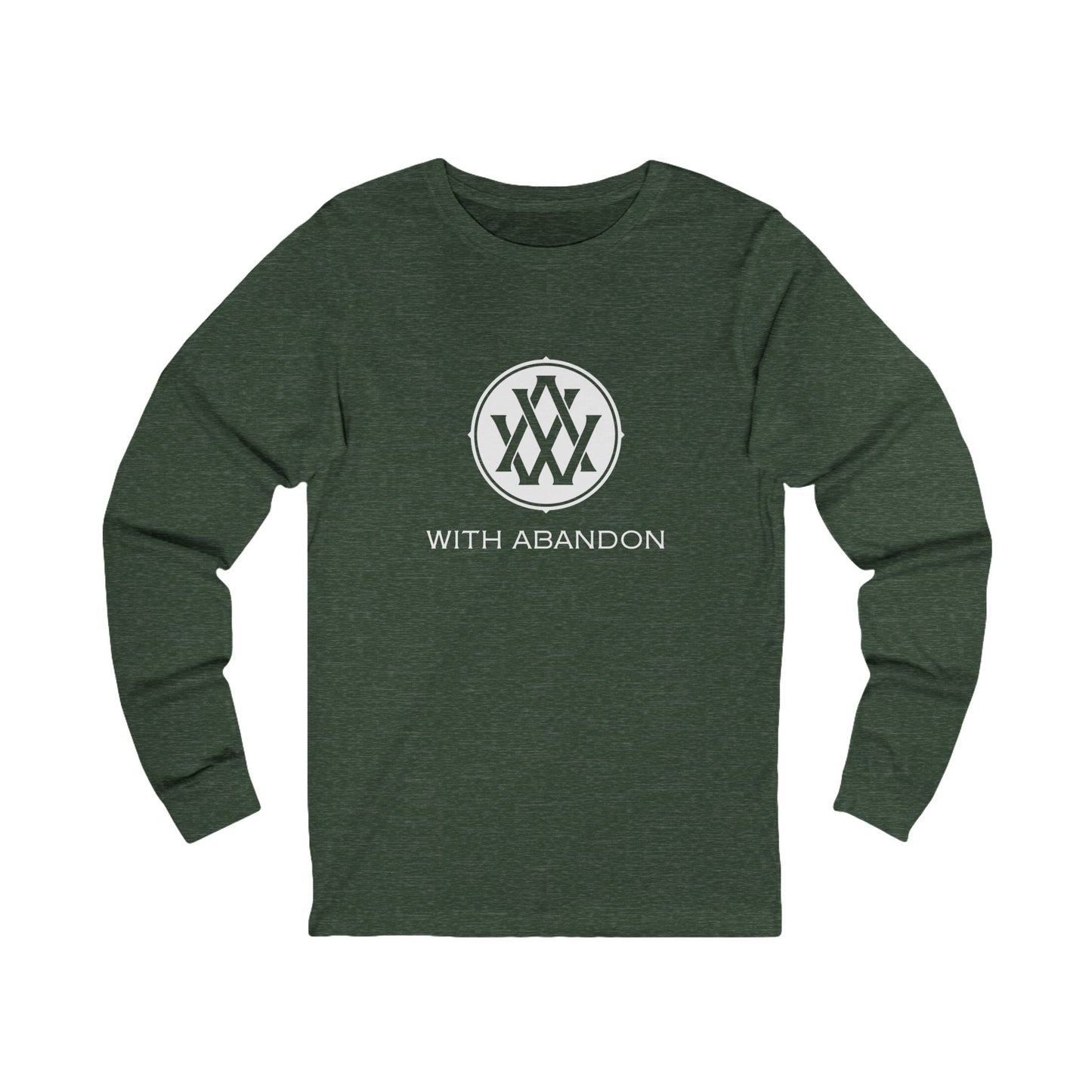With Abandon - Unisex Jersey Long Sleeve Tee