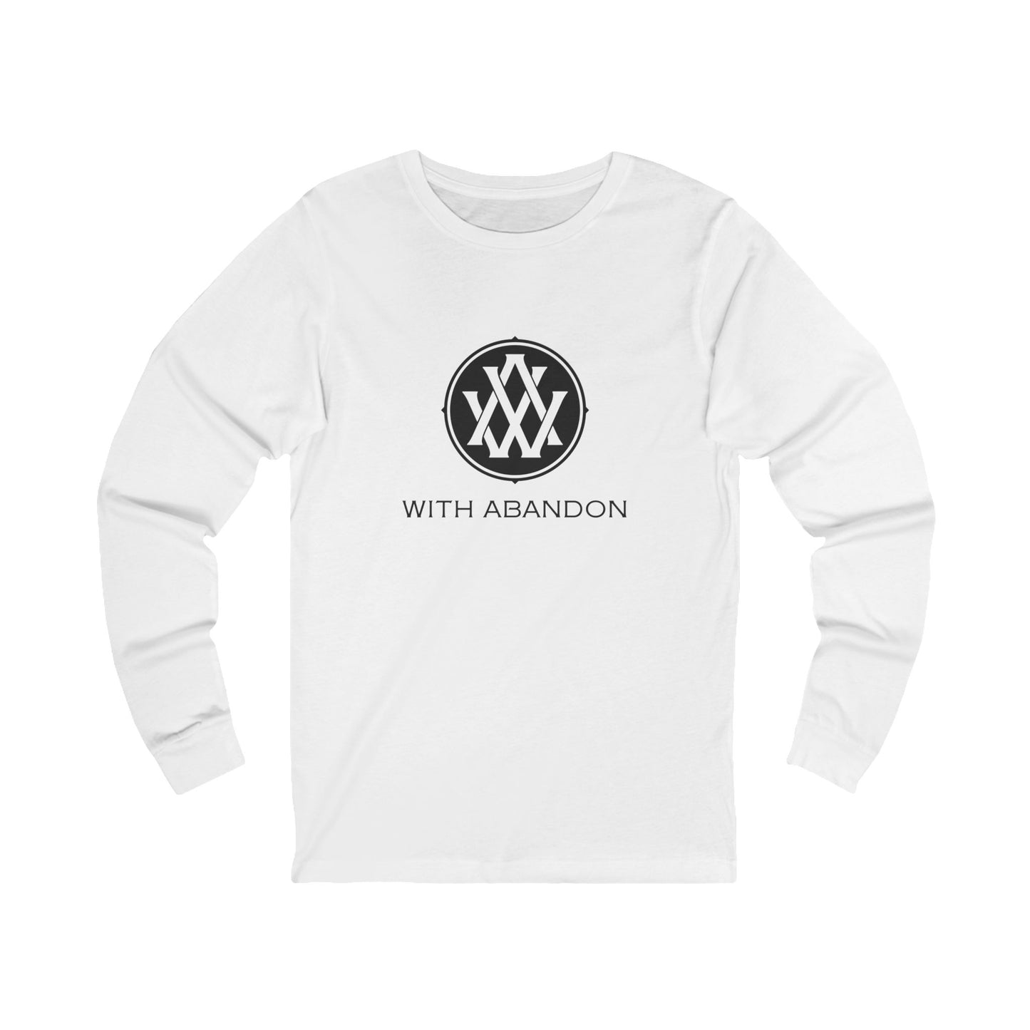 With Abandon - Unisex Jersey Long Sleeve Tee